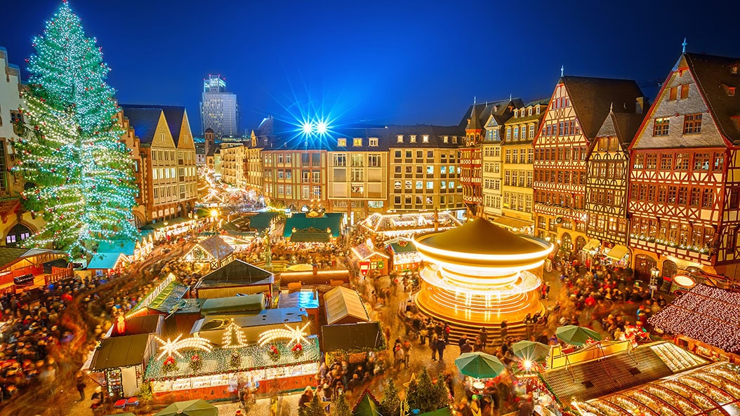 Frankfurter Weihnachtsmarkt - einer der größten Weihnachtsmärkte in Deutschland