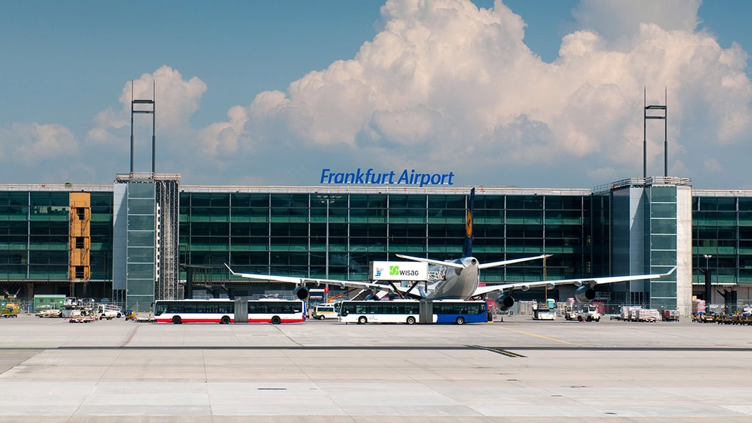 Flughafen Frankfurt - einer der größten Airports der Welt