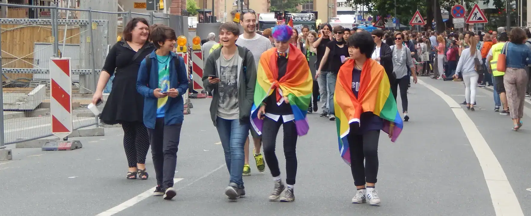 Christopher Street Day in Frankfurt - ein Event für Toleranz und Lebensfreude – 2017