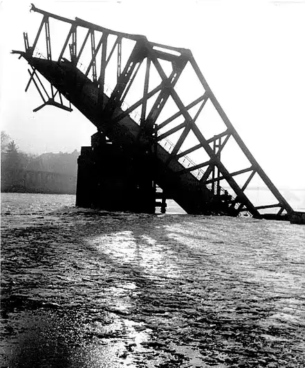 Eiserner Steg Frankfurt – Zweiter Weltkrieg