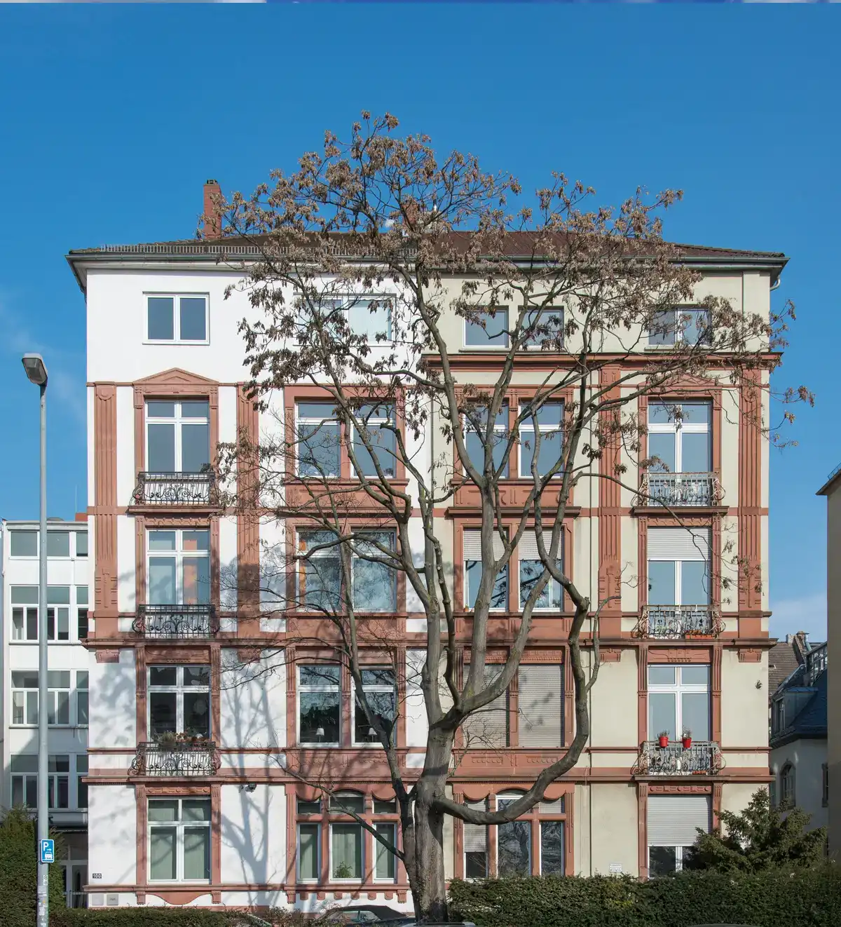Stadtansicht von Frankfurt-Gutleutviertel