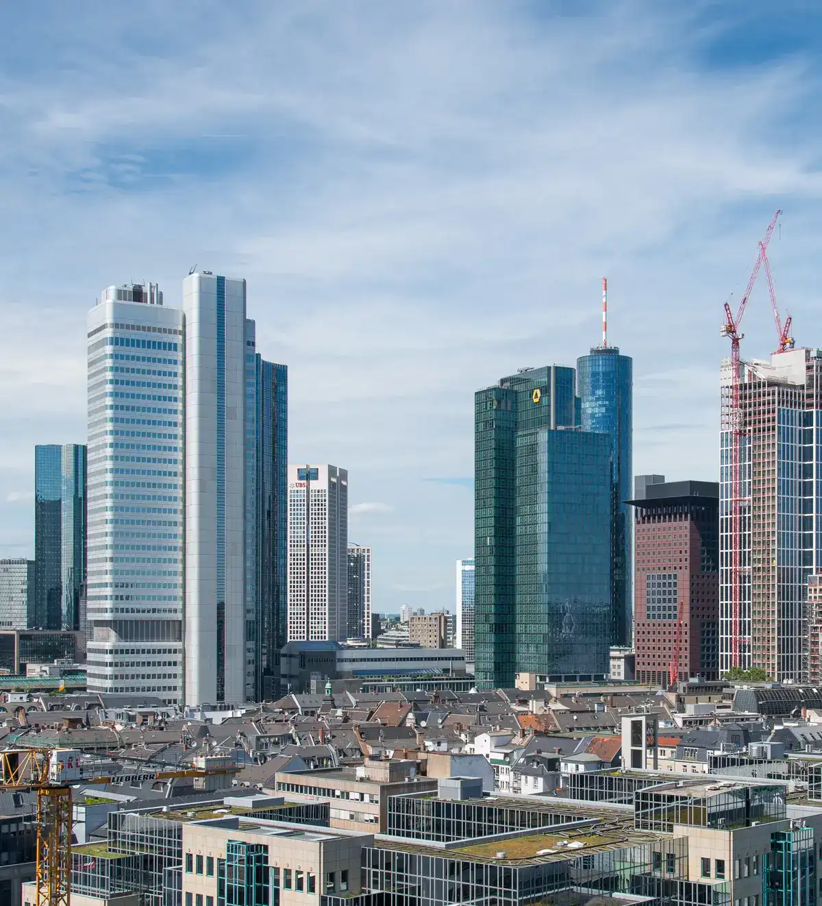 Stadtansicht von Frankfurt-Innenstadt