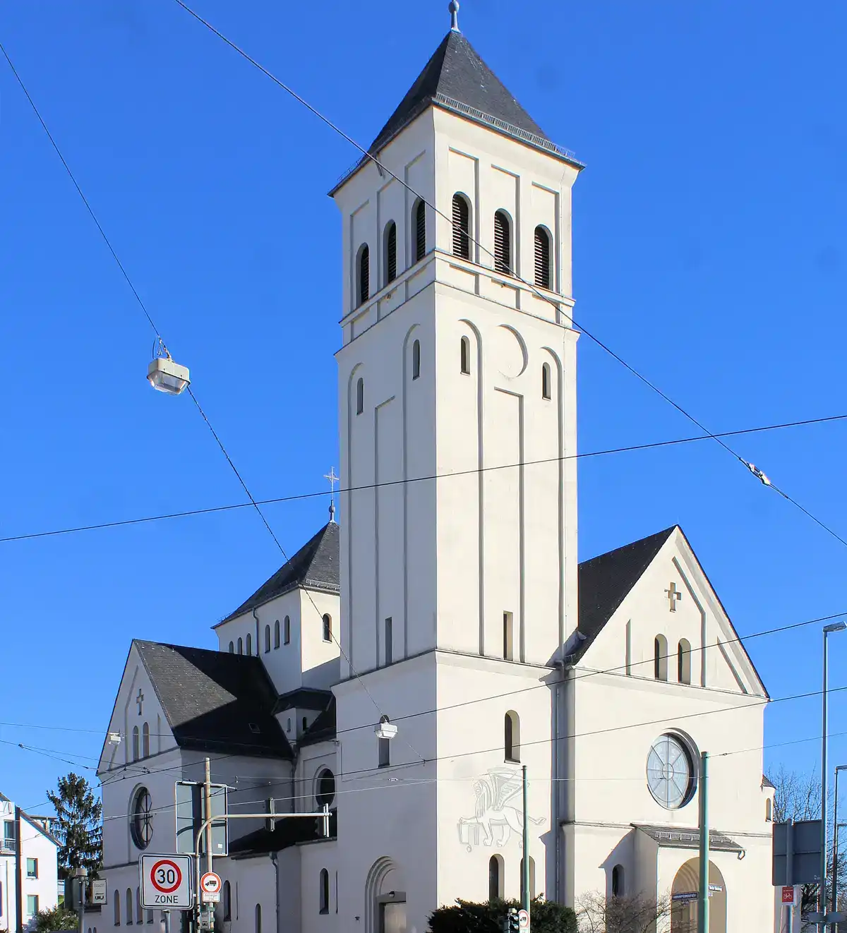 Stadtansicht von Frankfurt-Nied