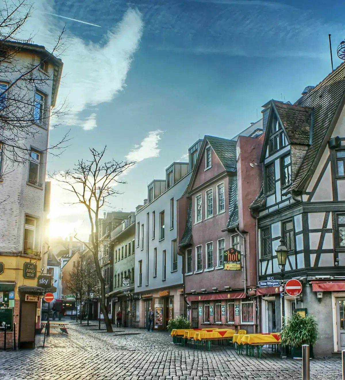 Stadtansicht von Frankfurt-Sachsenhausen