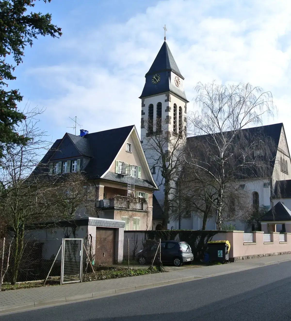 Stadtansicht von Frankfurt-Schwanheim