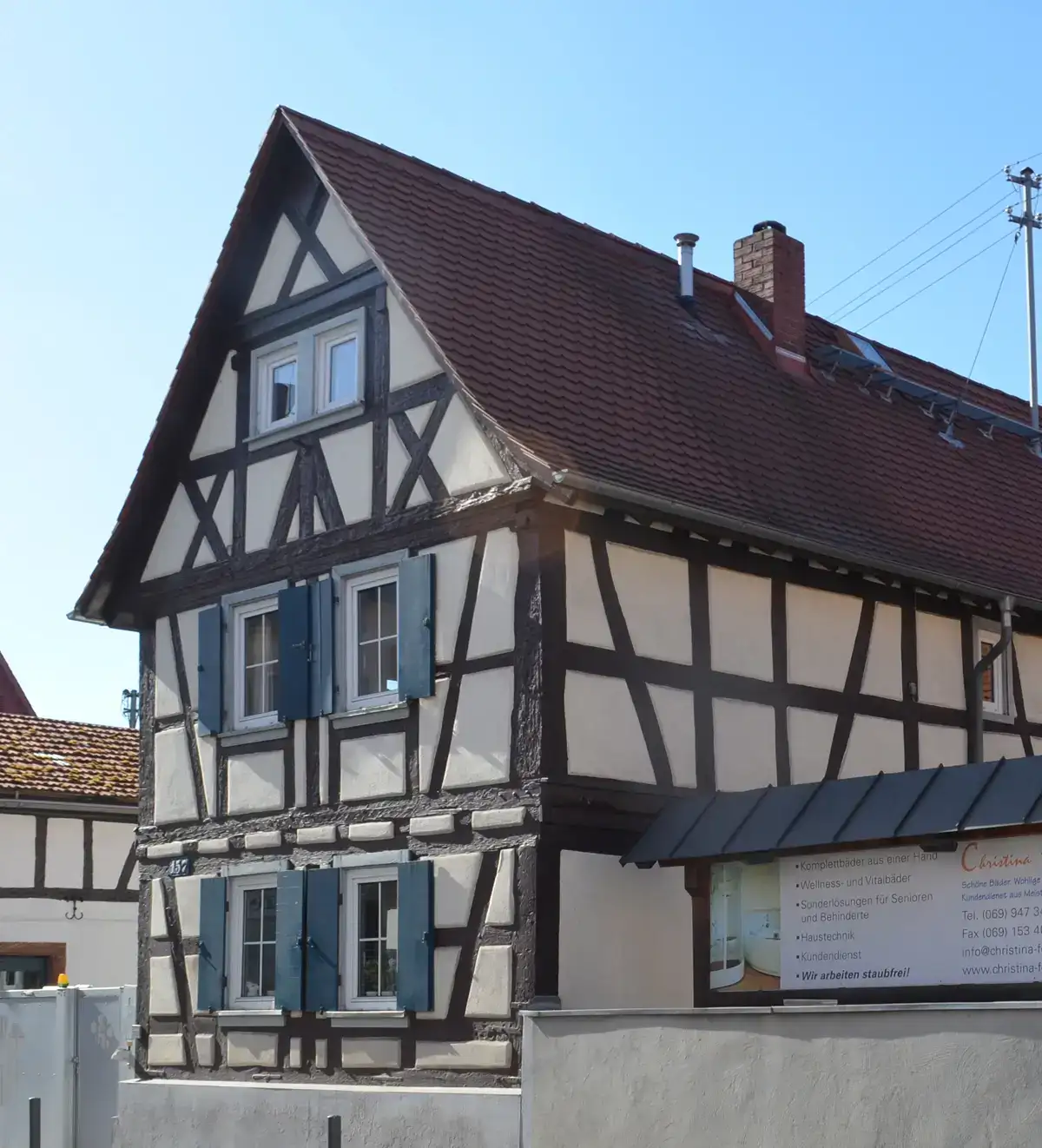 Stadtansicht von Frankfurt-Seckbach