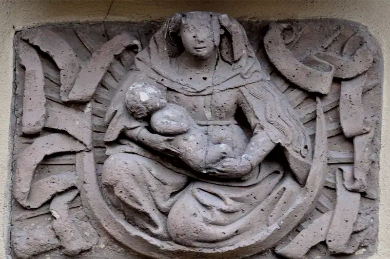 Hauptwache / Katharinenkirche – Madonna