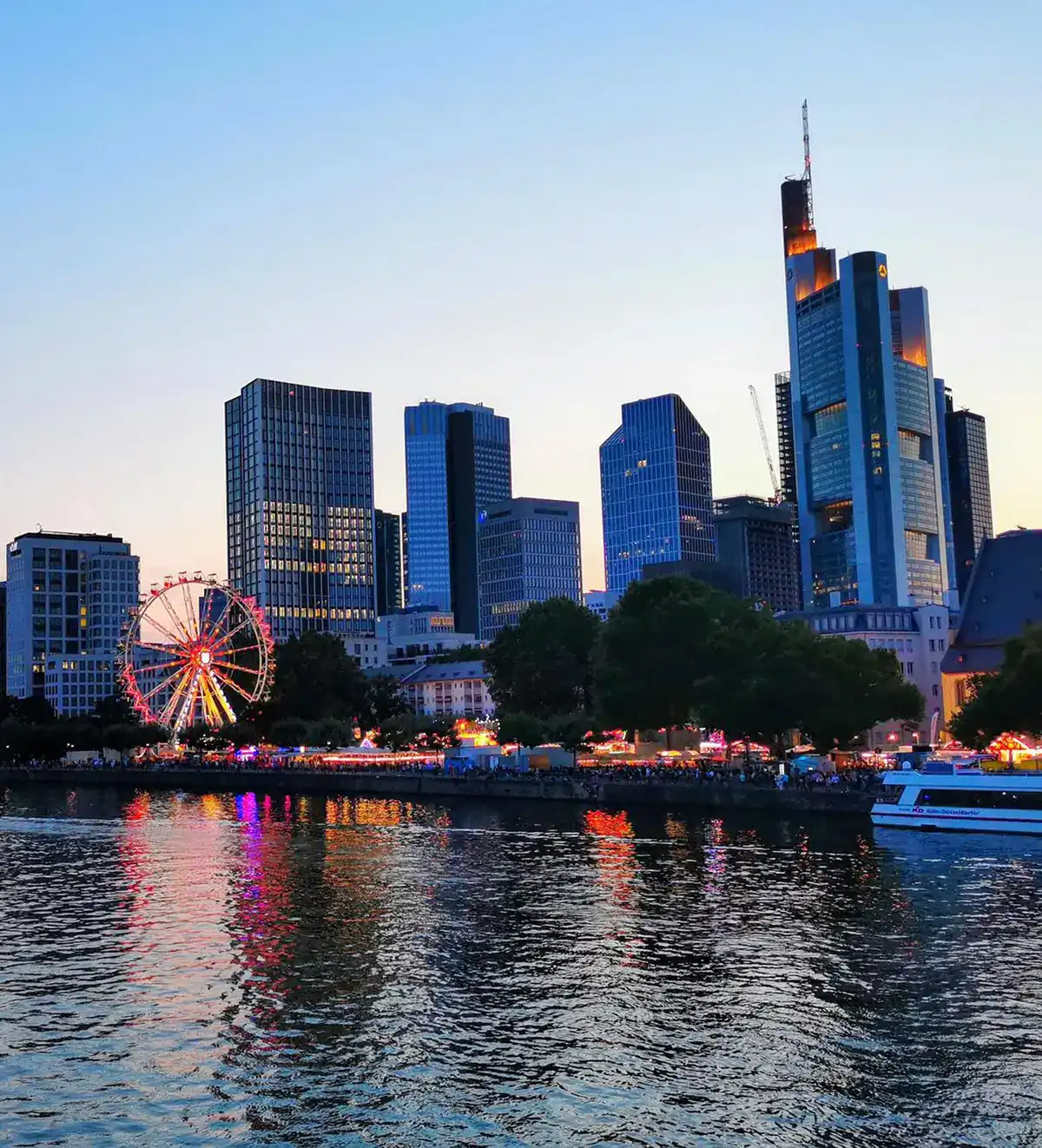 Mainfest - die Frankfurter feiern ihren Fluss