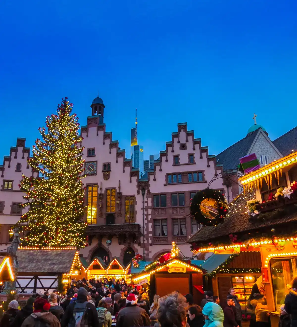 Frankfurter Weihnachtsmarkt - einer der größten Weihnachtsmärkte in Deutschland